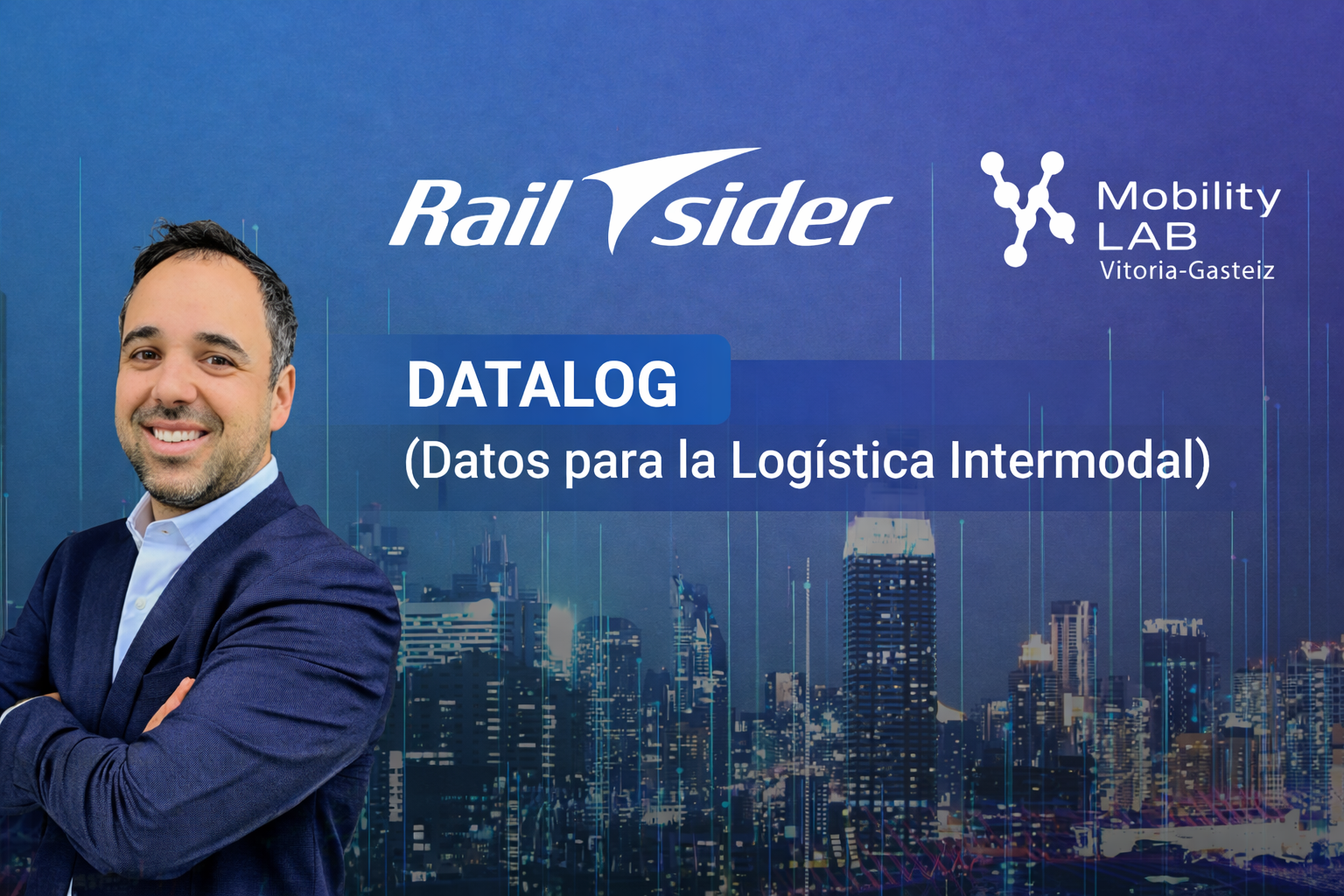 Railsider takes part in a conference on data spaces and logistics innovation organised by Mobility LAB Vitoria-Gasteiz