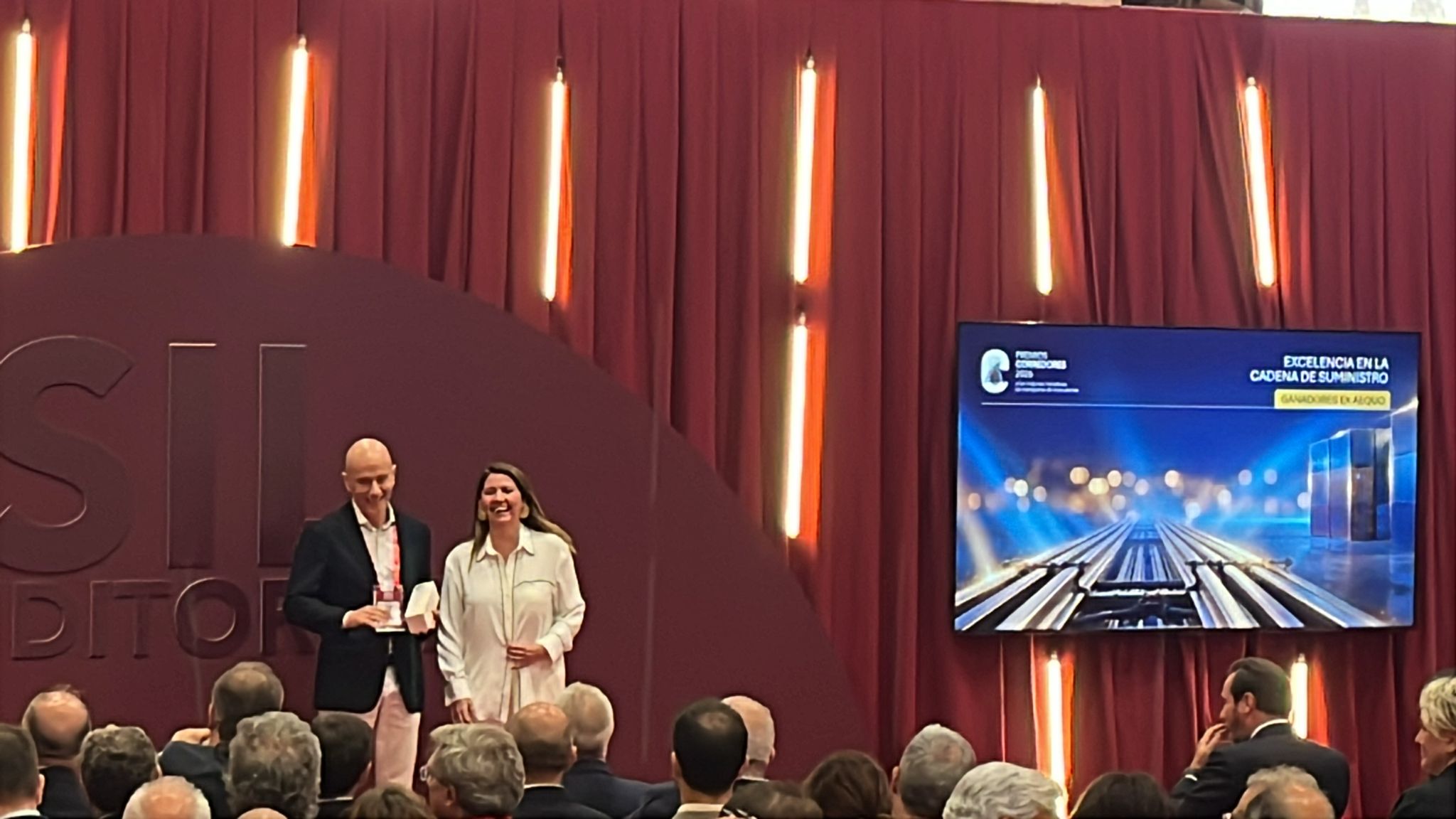 Railsider Mediterráneo, reconocida en los Premios Corredores 2026 por su servicio Door2Rail